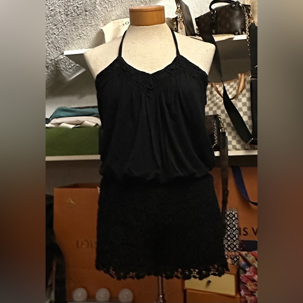 SKy Brand Black Romper Size Small